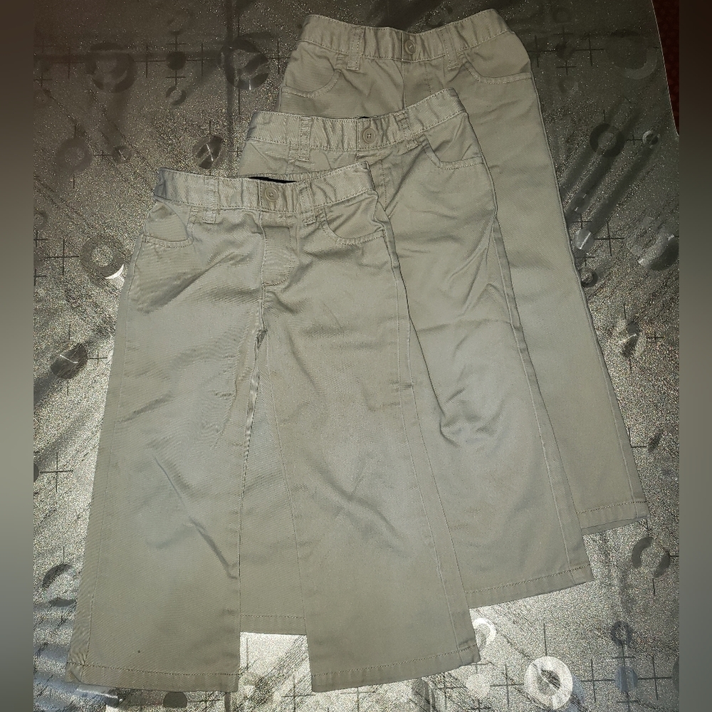 French Toast Girl's (3T/4T) Uniform Pants Bundle